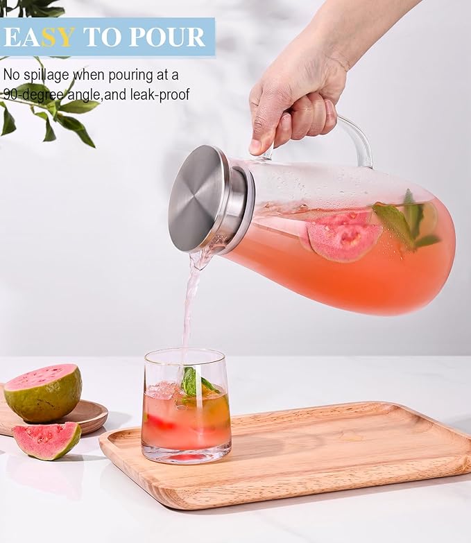 LUNA & MANTHA Glass Pitcher - Image 3