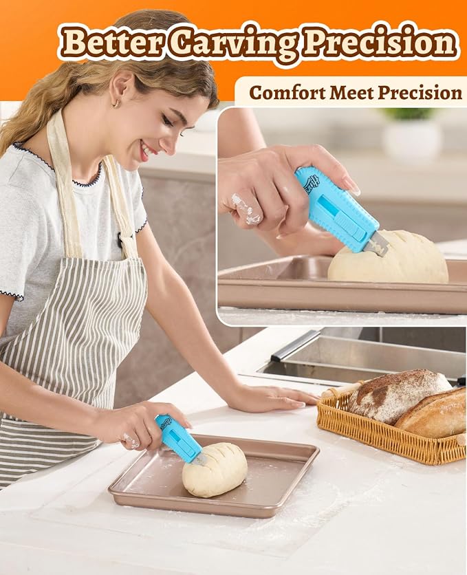 Extractable & Magnetic Bread lame Dough Scoring Tool, Professional Sourdough - Image 7