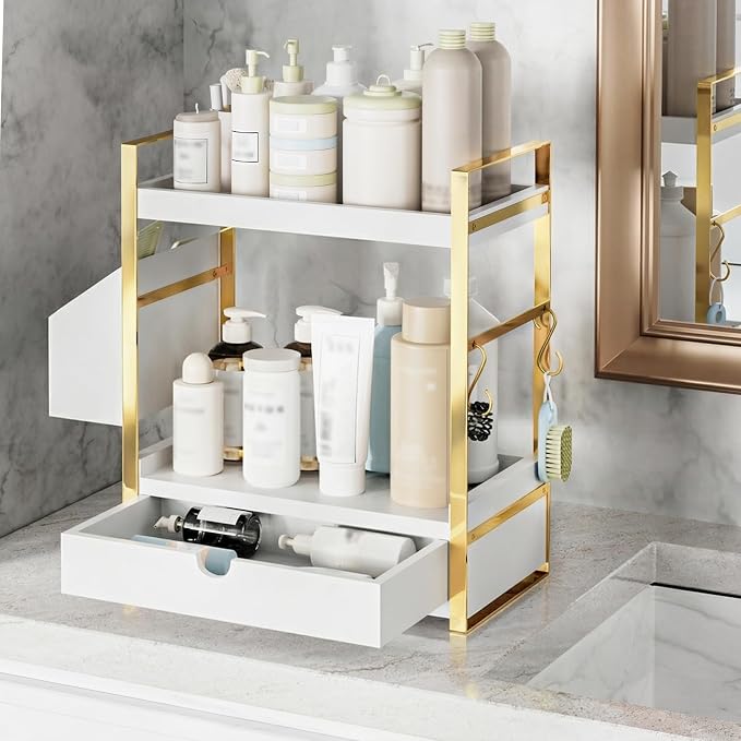 2-Tier Bathroom Counter Organizer - Image 3