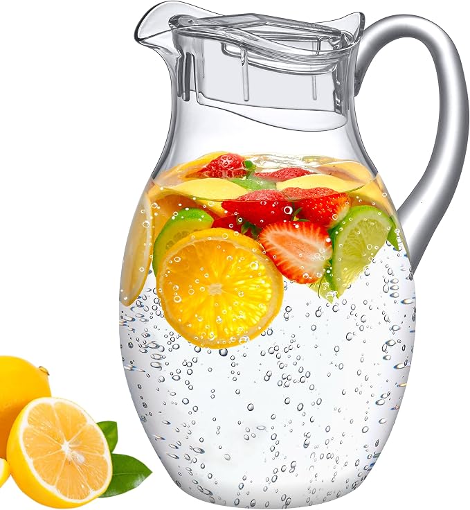 Amazing Abby - Bubbly Grand - Plastic Pitcher, Fridge Jug, Shatter-Proof - Image 9
