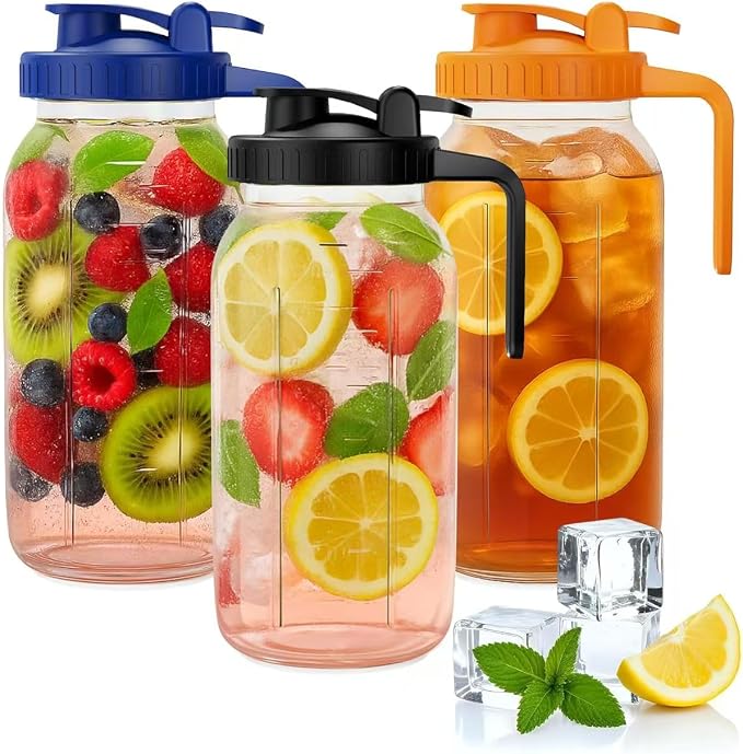 64oz Mason Jar Pitcher by Veri+Beond