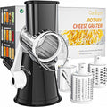 Cambom Rotary Cheese Grater Hand Crank Cheese Shredder by Cambom