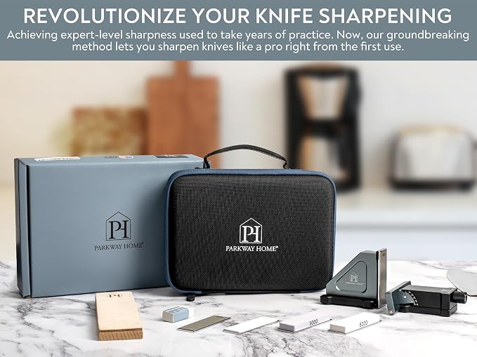 PATENTED ORIGINAL ADJUSTABLE ROLLING KNIFE SHARPENER KIT: Adjustable Height - Image 9