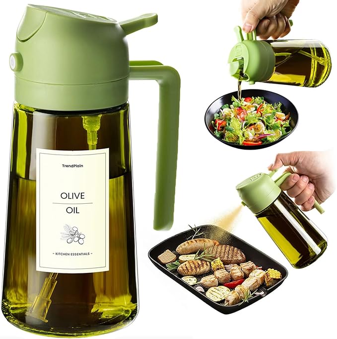 TrendPlain - Original 16oz/470ml Olive Oil Dispenser Bottle by TrendPlain