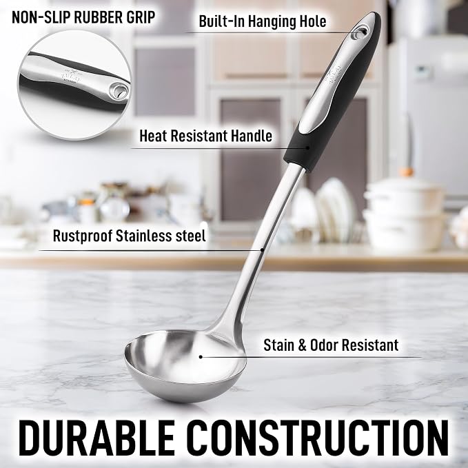 Zulay Kitchen Premium Soup Ladle - Image 4