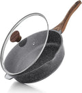 SENSARTE Nonstick Deep Frying Pan Skillet, 11-inch Saute Pan by SENSARTE