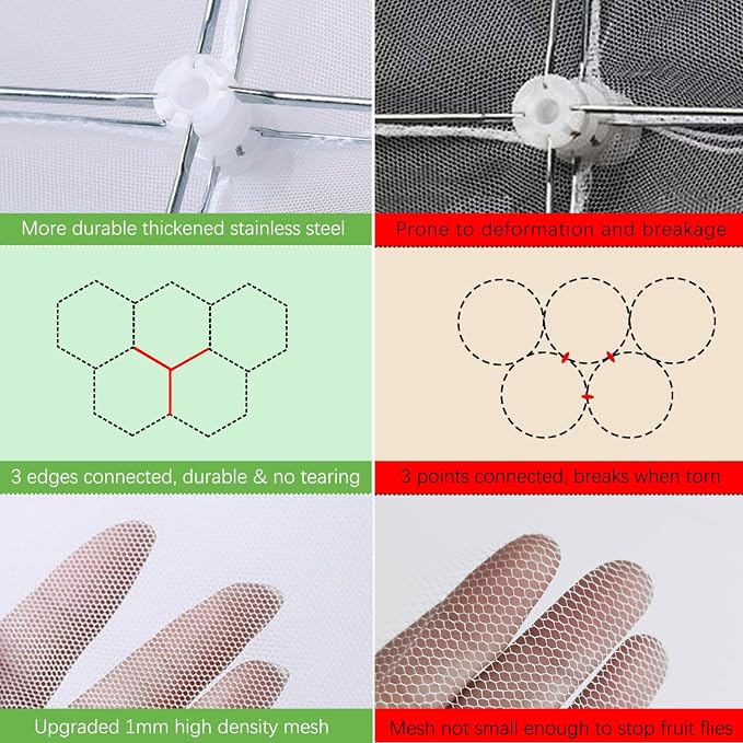 Mesh Food Covers for Outside - Image 3