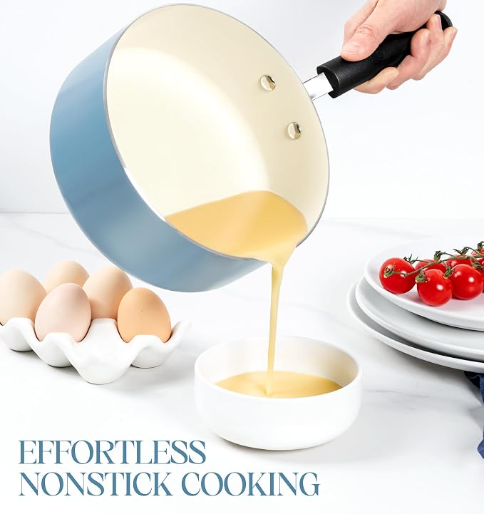 MICHELANGELO Nonstick Sauce Pan - Image 2