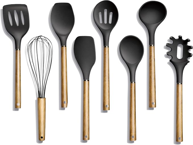 Country Kitchen Non Stick Silicone Utensil Set by CountryKitchen