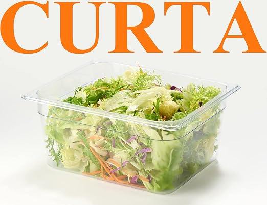 CURTA 6-Pack 1/2 Size 6" Deep NSF Polycarbonate Food Pans | Dishwasher & - Image 7