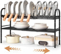 HULISEN Pots and Pans Organizer Under Cabinet, Expandable 2-Tier Pots and Pans by HULISEN