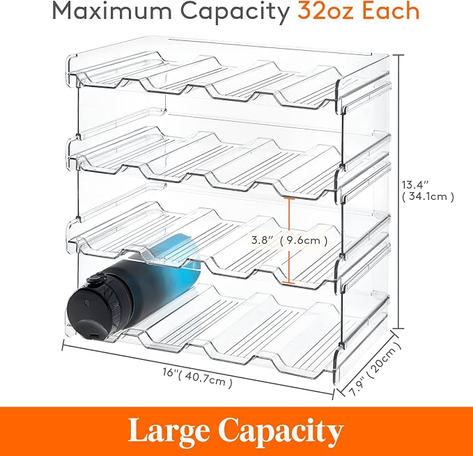 Lifewit Stackable Water Bottle Organizer - Image 6
