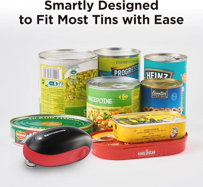 Kitchen Mama One-To-Go Electric Can Opener: One Touch, Auto Stop, Smooth Edge - Image 6