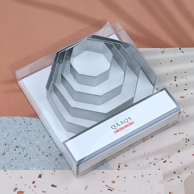 Octagon Cookie Cutter Set for Baking - Image 5