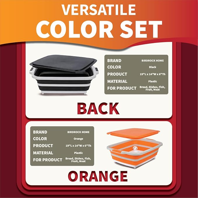All-in-One Collapsible BBQ Prep Tub - Image 8