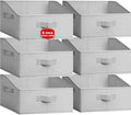 Extra Large Closet Organizers Bins 6 Pack by Criusia