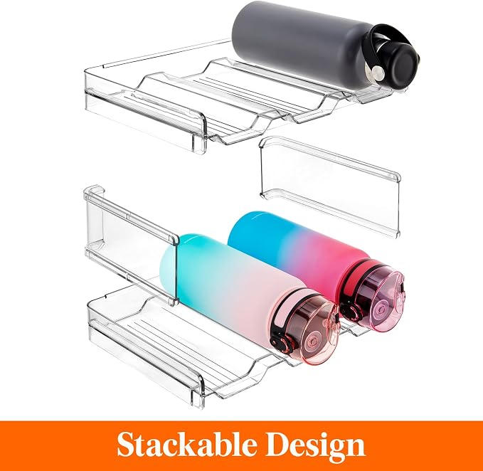 Lifewit 2 Tier Stackable Water Bottle Organizer - Image 3