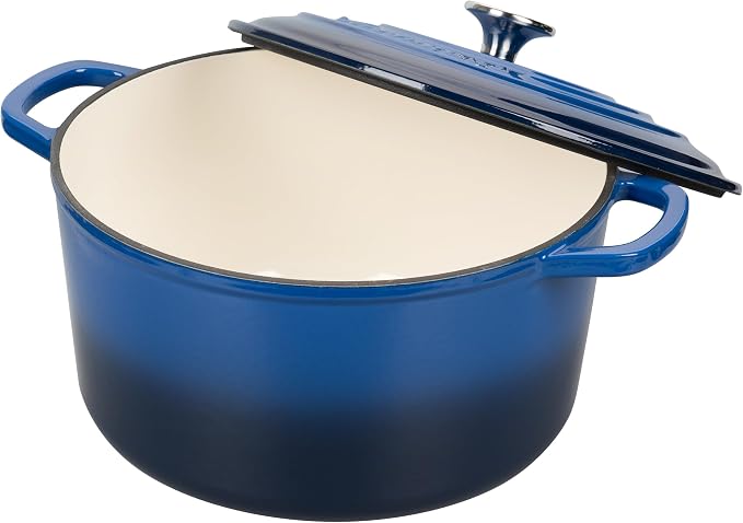 VORRINGARD Enameled Cast Iron Dutch Oven Pot - Image 5