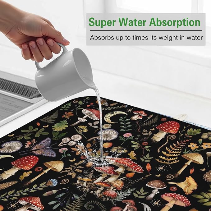 Dish Drying Mat Drainer Pads - Image 2