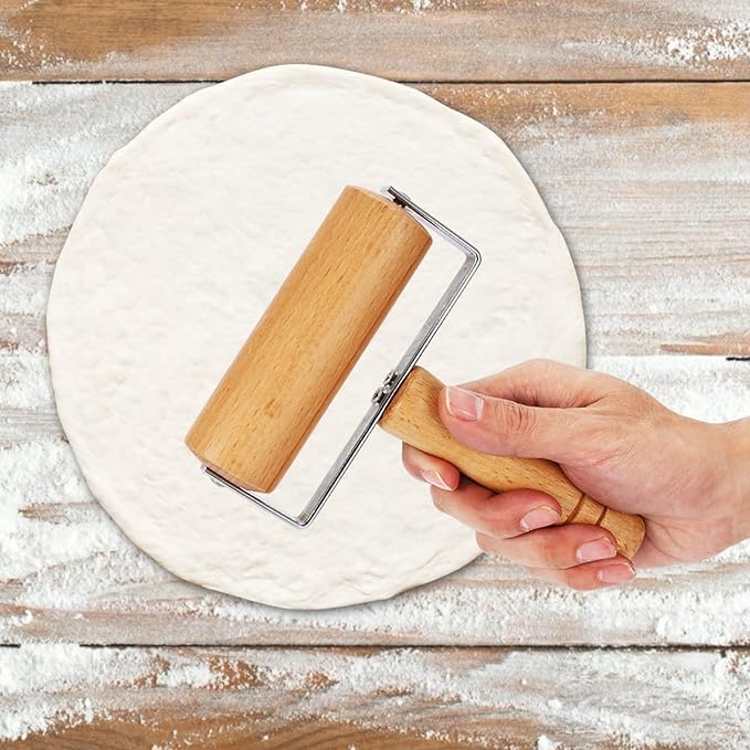 Small Rolling Pin, Pizza Dough Roller, Non Stick Wood Pastry Roller, Kitchen - Image 6