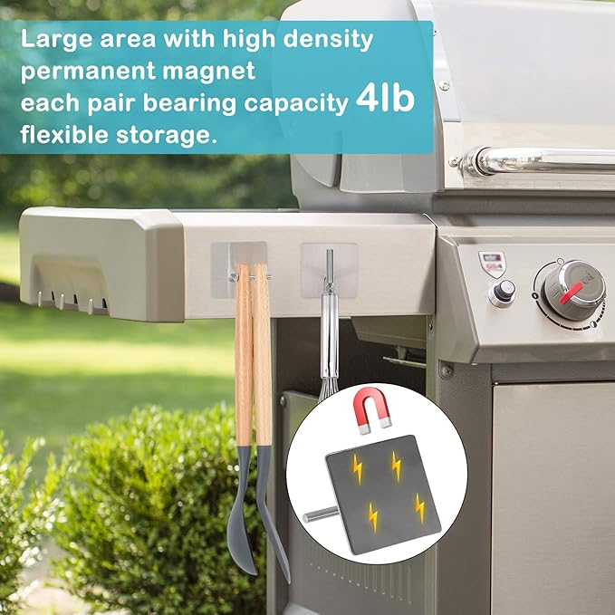 Magnetic Paper Towel Holders Heavy Duty Steel Brushed Holder - Image 4