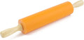 Silicone Rolling Pin for Baking Non-stick Rolling Pin Dough Roller Wooden by Remeel
