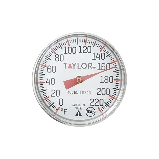 Taylor Instant Read Analog Meat Food Grill BBQ Cooking Kitchen Thermometer - Image 6