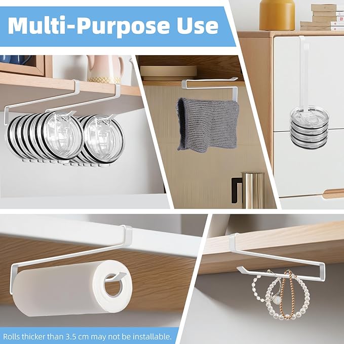 Tumbler Lid Organizer, 2 Pack for Yeti Lid Organizer, Space Saving Water Bottle - Image 6