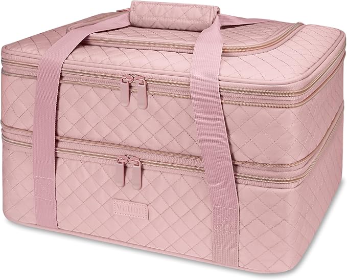 Quilted Double Decker Casserole Carrier by Vuudh