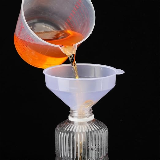 Honeydak 18 Pcs Plastic Funnels 4.7 Inch Wide Mouth Multi-Purpose Funnels - Image 5