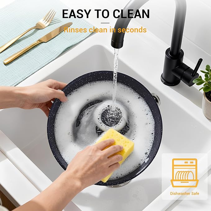 Ammeloo 21-Piece Ceramic Pots and Pans Set Non Stick - Image 4