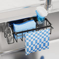 TAILI 4-in-1 Sink Caddy with Strong Suction Cup, Sponge Holder by TAILI