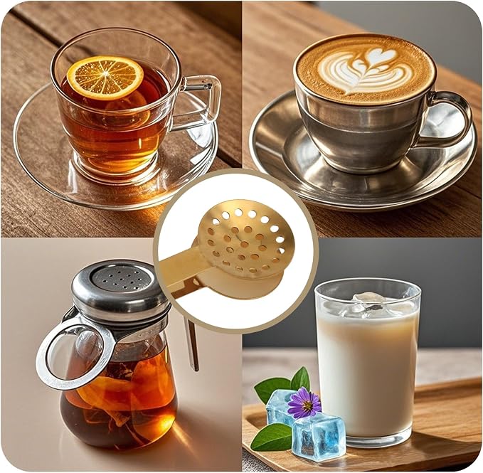 Tea Bag Squeezer Tongs, Stainless Steel Teabag Strainer Dispenser Gripper - Image 7