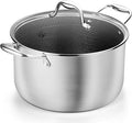 KOCH SYSTEME CS Triply Stainless Steel Pot 6 Quart, Nonstick Hybrid 18/10 by KOCHSYSTEMECS