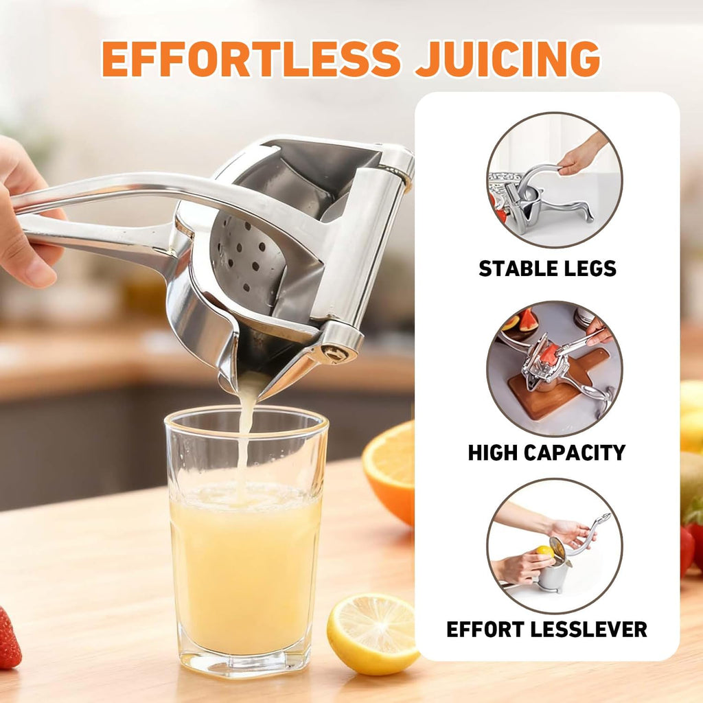 Hand Juicer Squeezer, Heavy Duty Fruit Juice Squeezer Handheld, Manual
