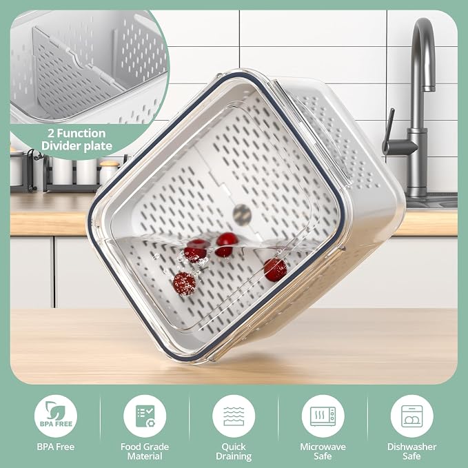 Fruit Storage Containers for Fridge - Image 2