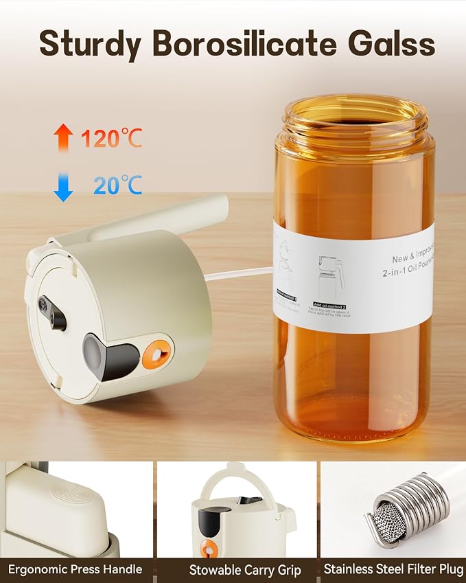 OURCABECUE Upgrade 2 in 1 Oil Sprayer - Image 8