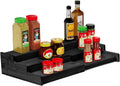 VenDotbi Spice Rack, 3-Tier Expandable Bamboo Spice Rack Organizer by VenDotbi