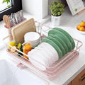 Kitsure Dish Drying Rack for Kitchen Counter, Stainless Steel Sink Organization by Kitsure