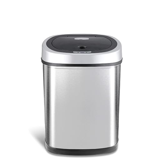 Ninestars DZT-42-9 Automatic Touchless Infrared Motion Sensor Trash Can - Image 6