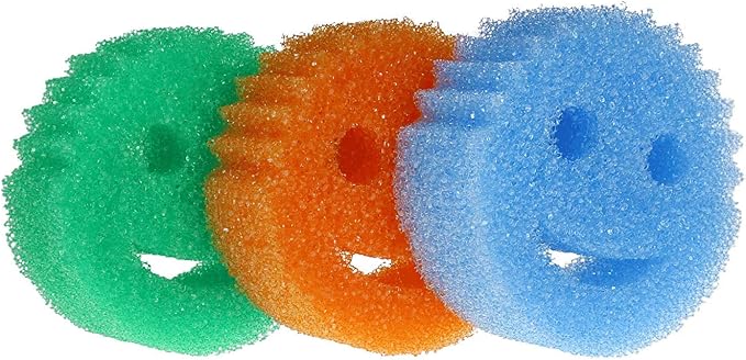 Scrub Daddy Colors Sponge Set, FlexTexture, 3ct Pack of 2 | Temperature - Image 5