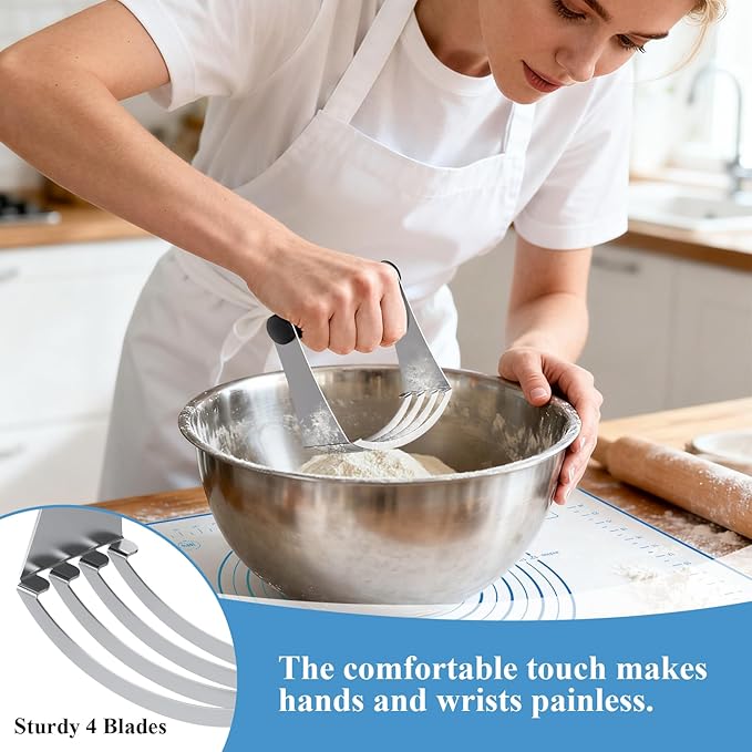 Biscuit Cutter Set, Dough Cutter, Pastry Cutter, Baking Tools and Accessories - Image 3