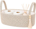 ABenkle Small Storage Basket, Jute Rope Woven Toilet Paper Tray Organizer by ABenkle
