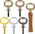 Patelai 5 Pieces Metal Bottle Opener Kit Blank Stainless Steel Bottle Opener by Patelai