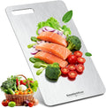 Titanium Cutting Boards, 100% Pure Titanium Kitchen Cutting Board, Double-Sided by Goodartificer