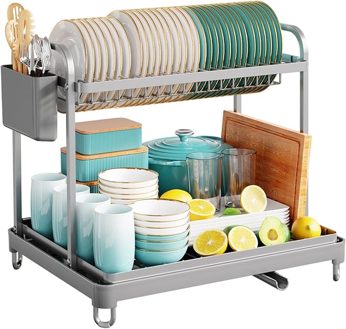 Sakugi 2-Tier Dish Drying Rack - Image 3