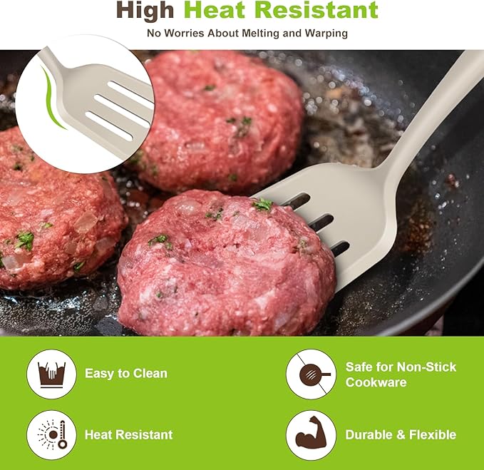 Pack of 2 Silicone Spatula Set - Image 5