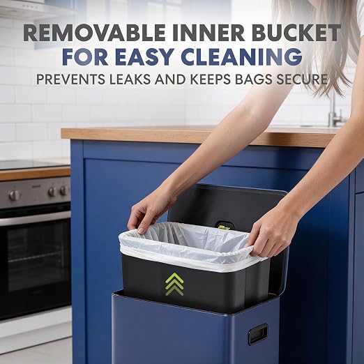 Simpli-Magic Infinity Edge 60 Liter / 16 Gallon Rectangular Hands-Free Extra - Image 6
