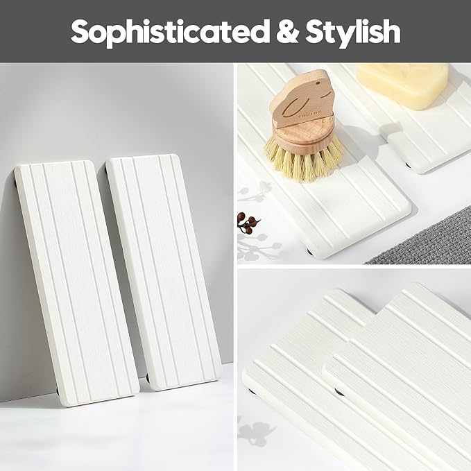 Razborci 2PCS Diatomite Quick Stone Drying Tray Mat - Image 7