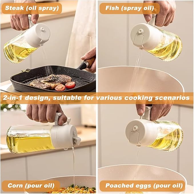 16oz/470ml Glass Olive Oil Sprayer - Image 7